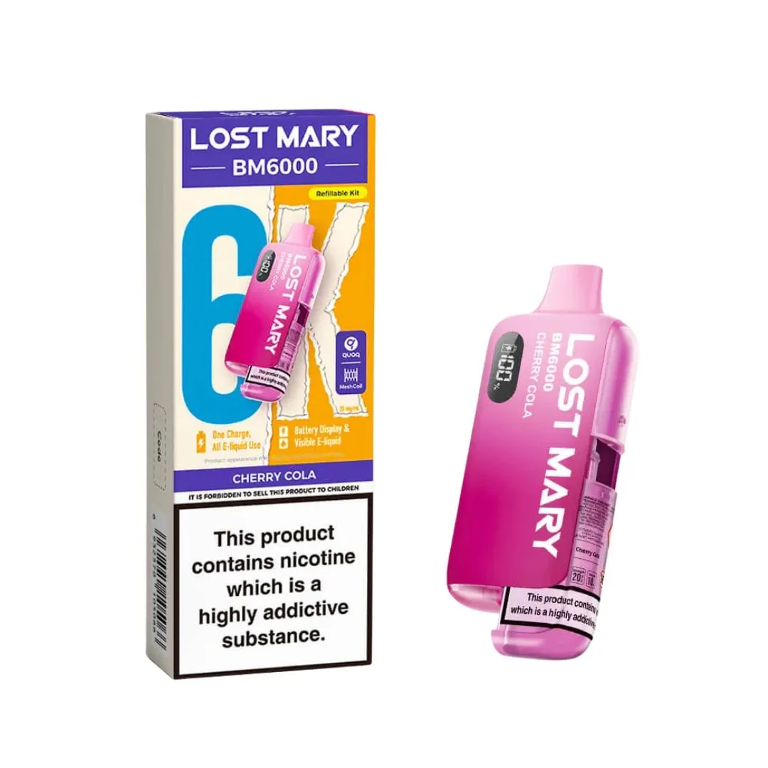 Lost Mary BM6000 Prefilled Vape Kit - Just £10.49