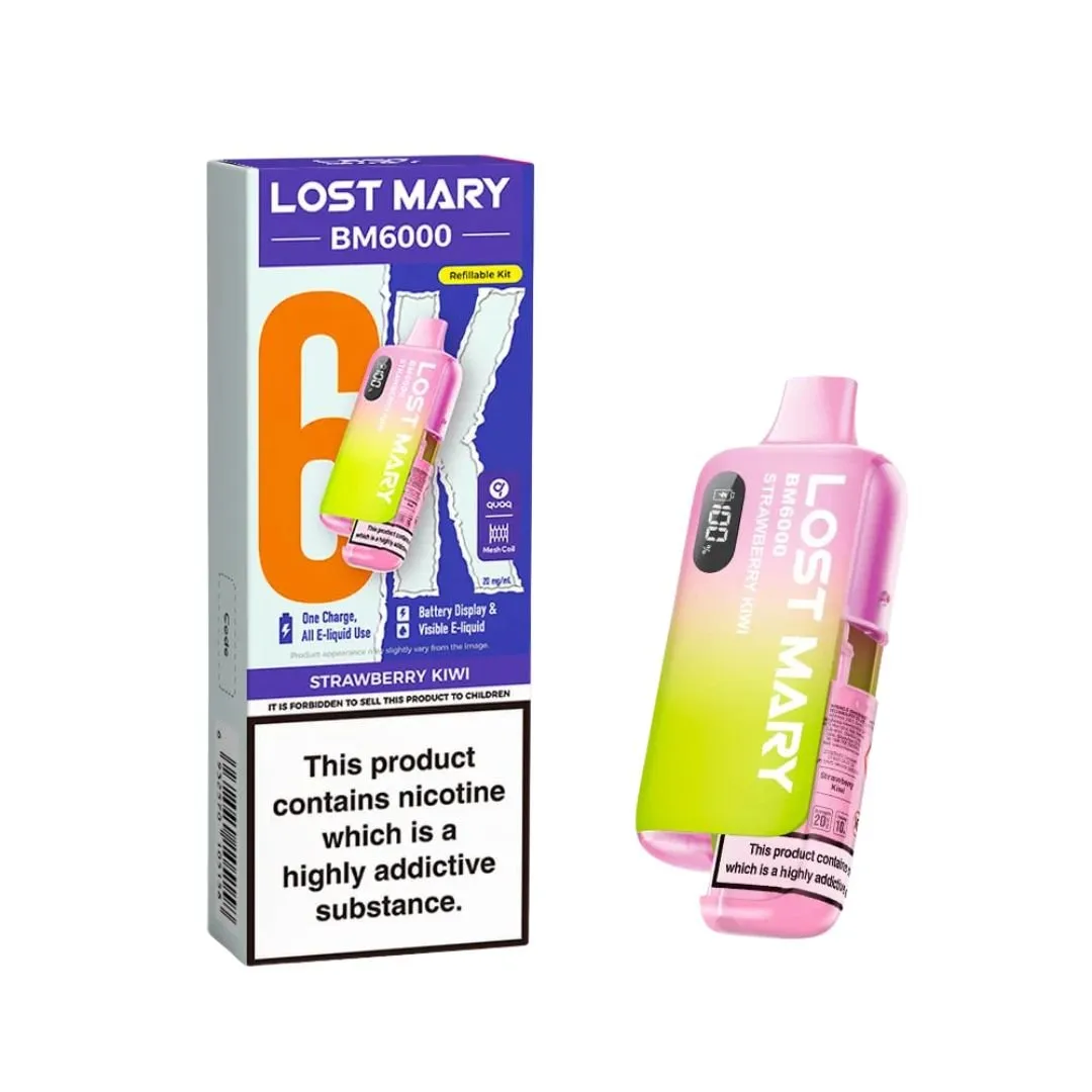 Lost Mary BM6000 Prefilled Vape Kit - Just £10.49
