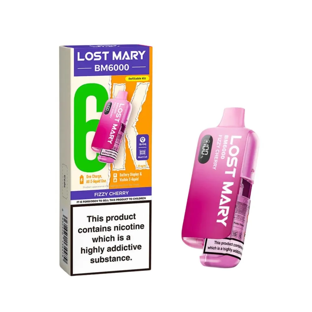 Lost Mary BM6000 Prefilled Vape Kit - Just £10.49