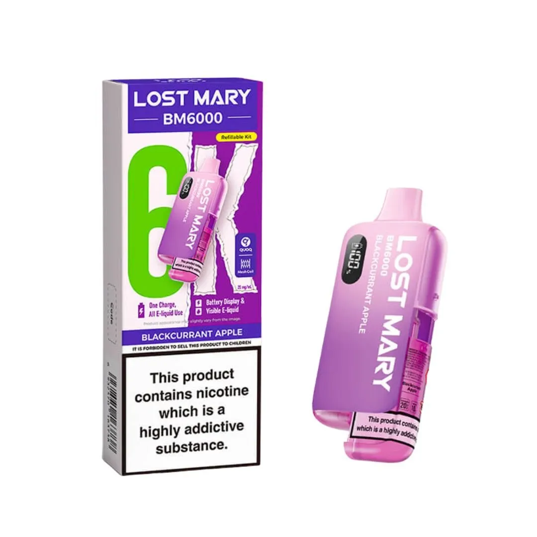 Lost Mary BM6000 Prefilled Vape Kit