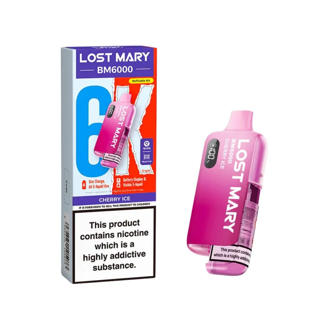 Lost Mary BM6000 Prefilled Vape Kit - Just £10.49