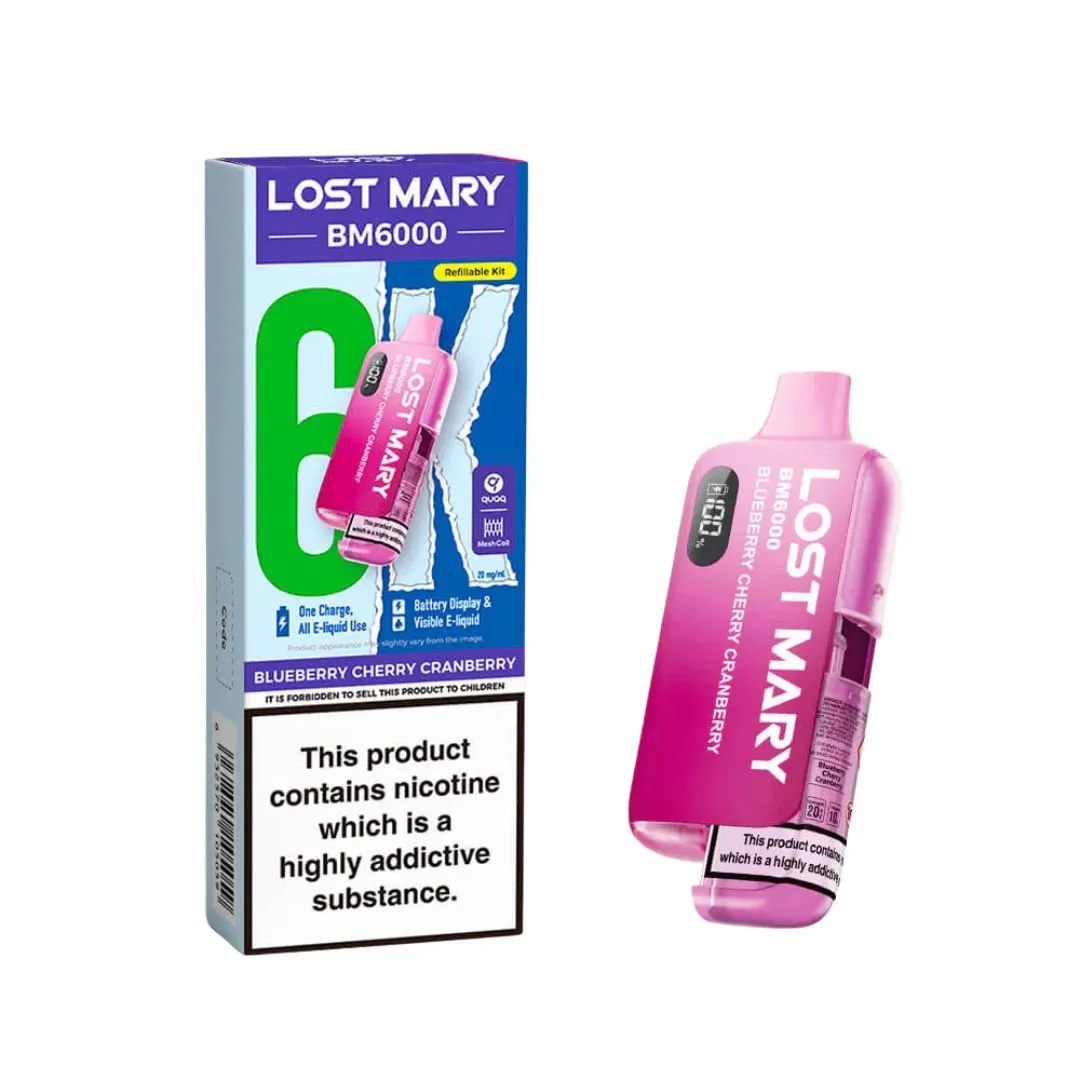 Lost Mary BM6000 Prefilled Vape Kit - Just £10.49