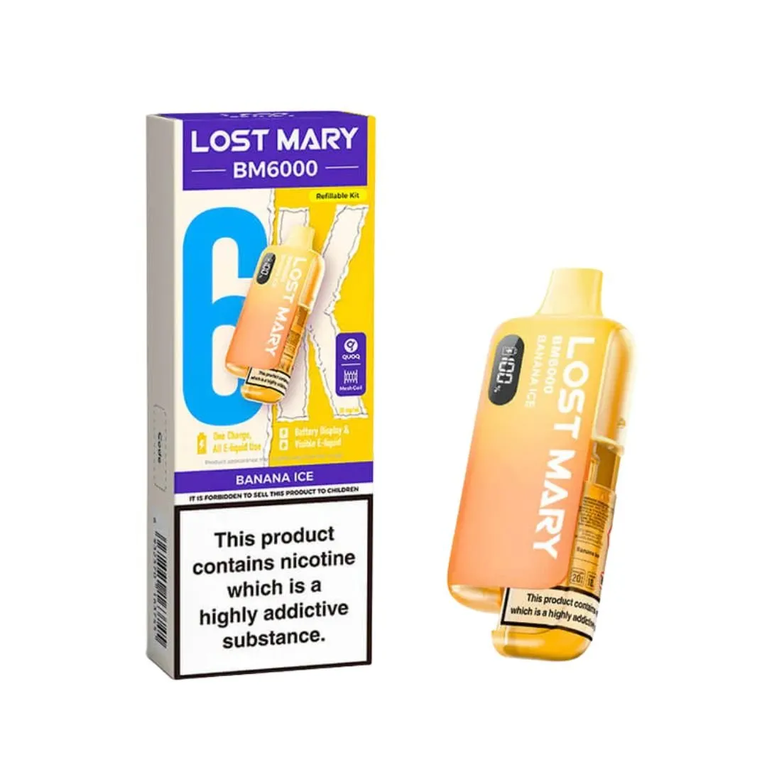 Lost Mary BM6000 Prefilled Vape Kit - Just £10.49