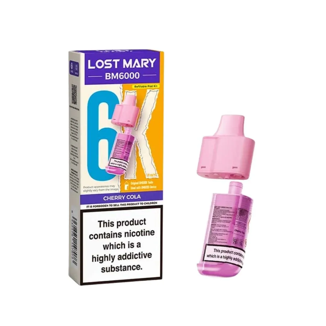 Lost Mary BM6000 Prefilled Pods | Replacement Pods £6.00