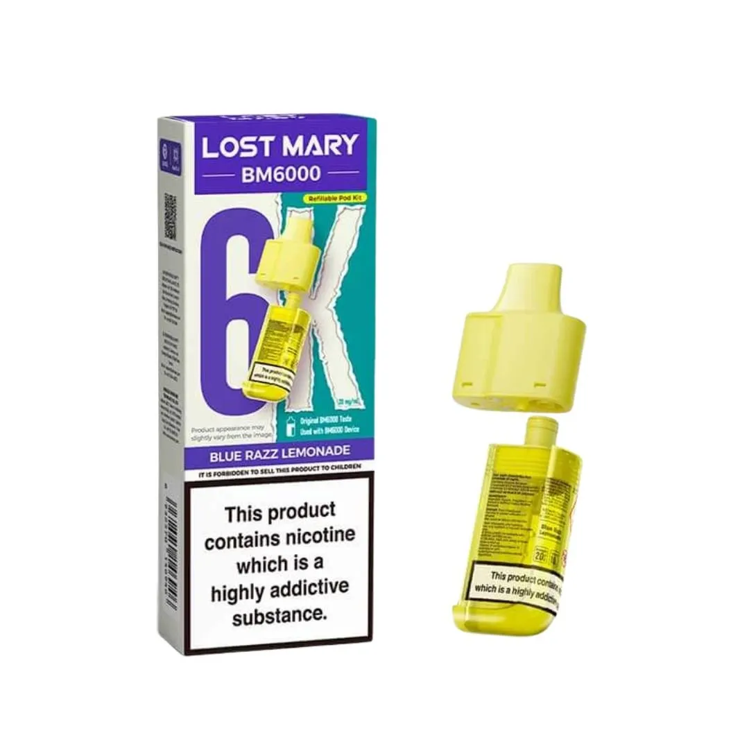 Lost Mary BM6000 Prefilled Pods | Replacement Pods £6.00