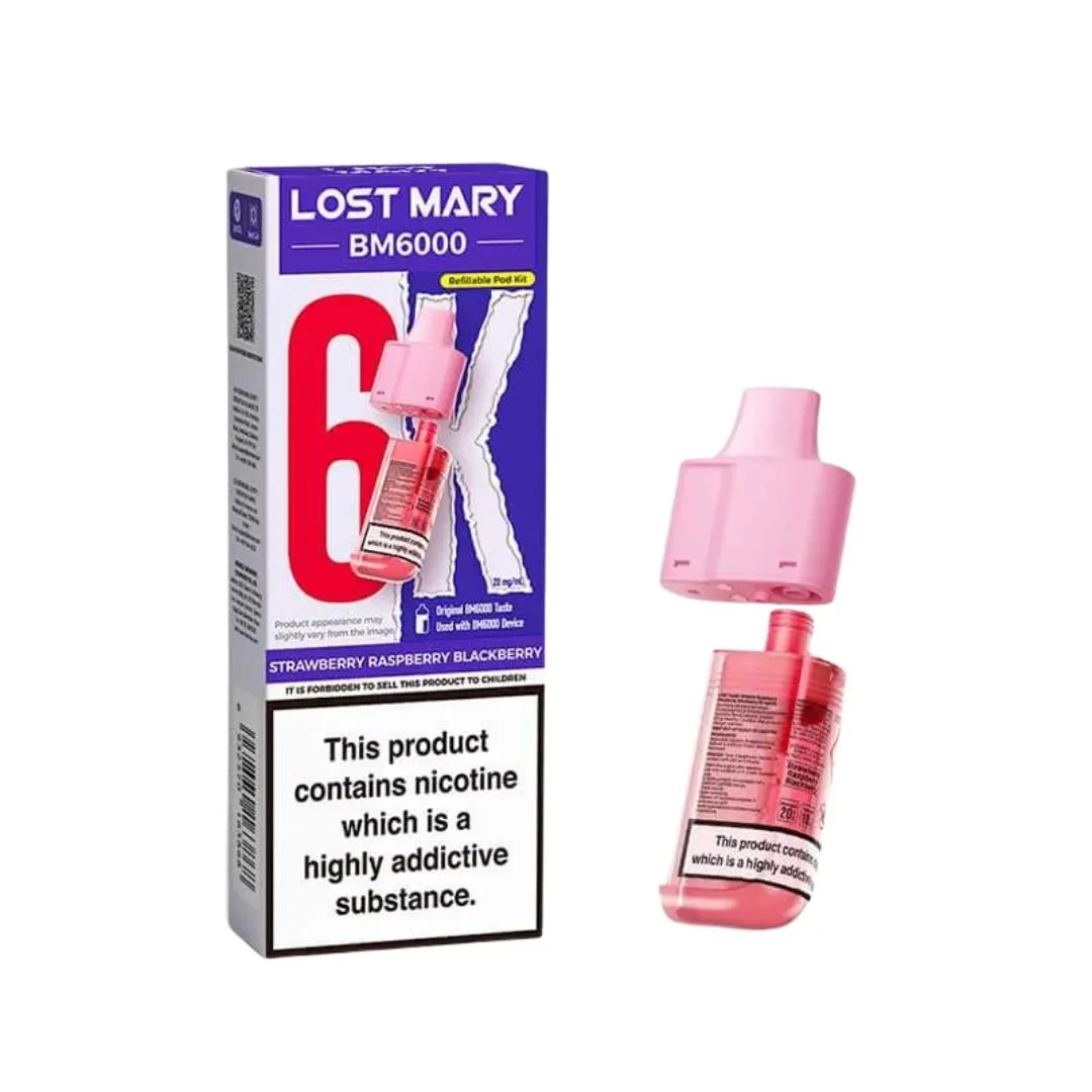 Lost Mary BM6000 Prefilled Pods | Replacement Pods £6.00