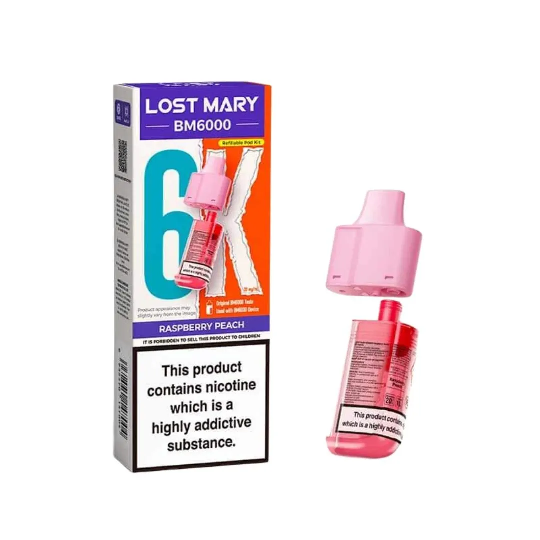Lost Mary BM6000 Prefilled Pods | Replacement Pods £6.00