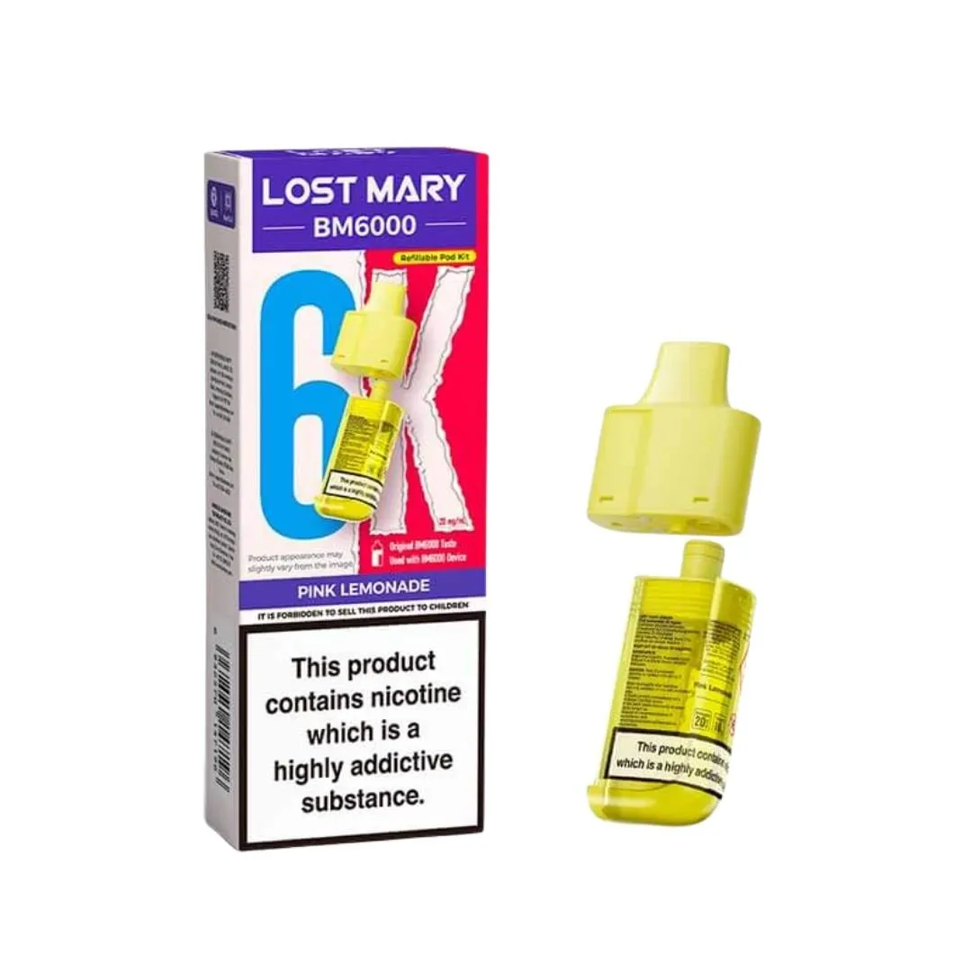 Lost Mary BM6000 Prefilled Pods | Replacement Pods £6.00