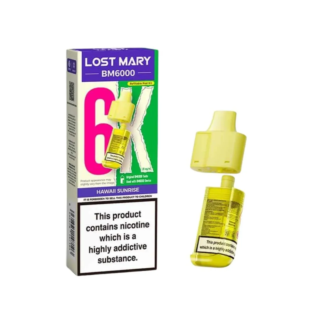 Lost Mary BM6000 Prefilled Pods | Replacement Pods £6.00