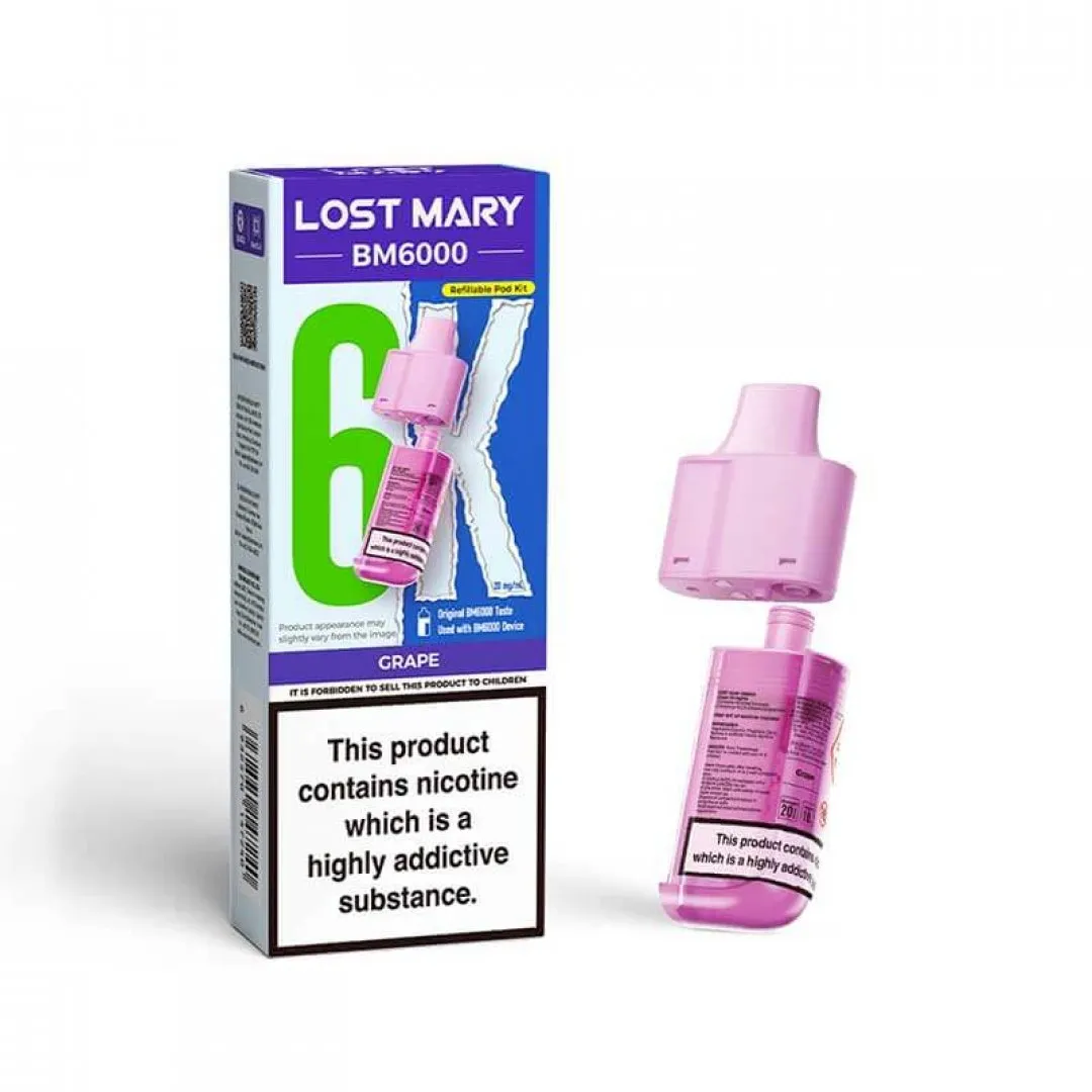 Lost Mary BM6000 Prefilled Pods | Buy Online in the UK