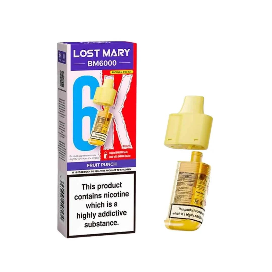 Lost Mary BM6000 Prefilled Pods | Replacement Pods £6.00