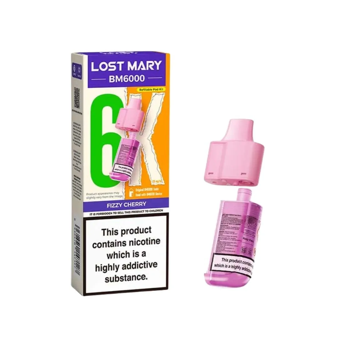 Lost Mary BM6000 Prefilled Pods | Replacement Pods £6.00