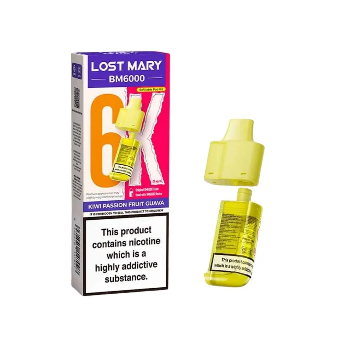 Lost Mary BM6000 Prefilled Pods | Replacement Pods £6.00
