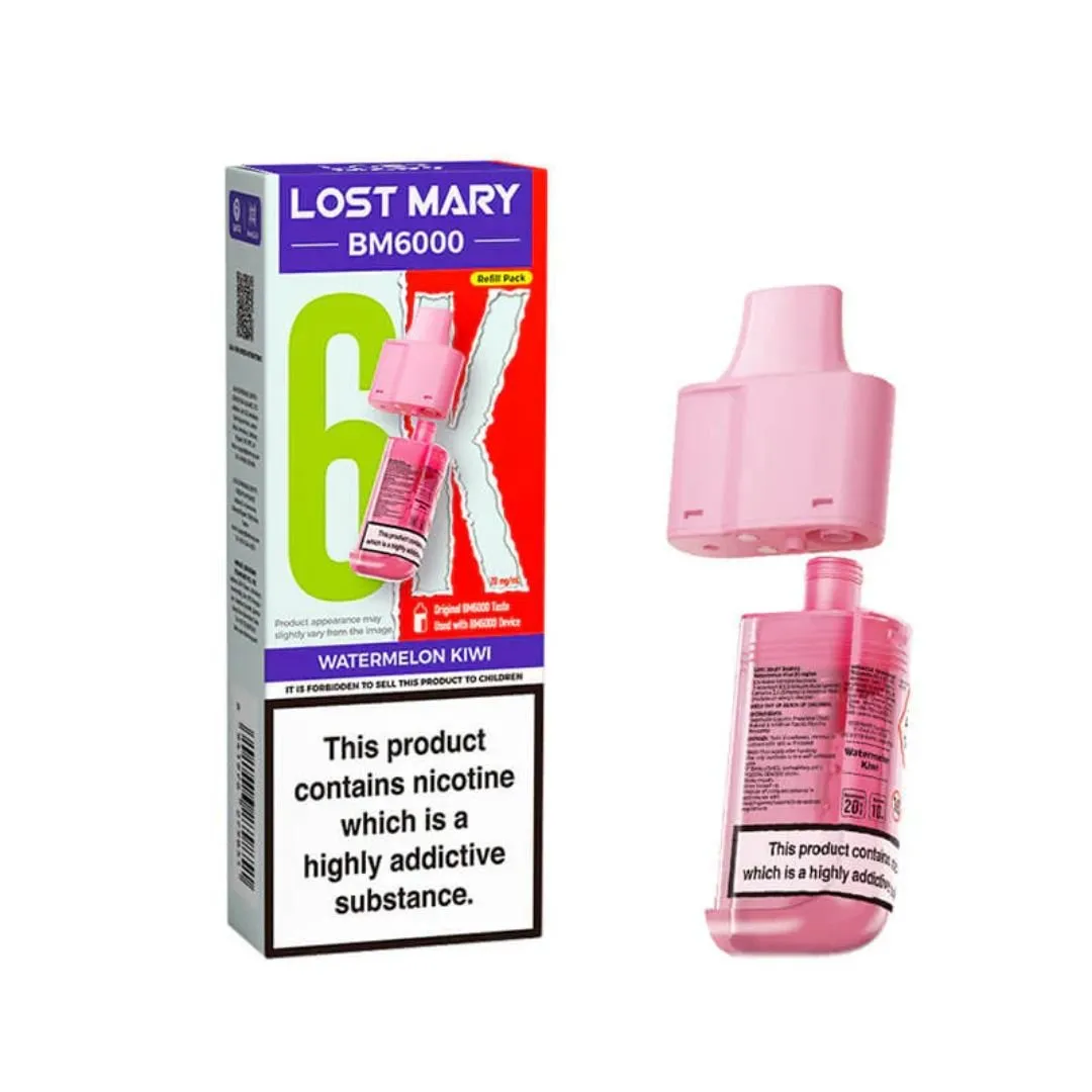 Lost Mary BM6000 Prefilled Pods | Replacement Pods £6.00