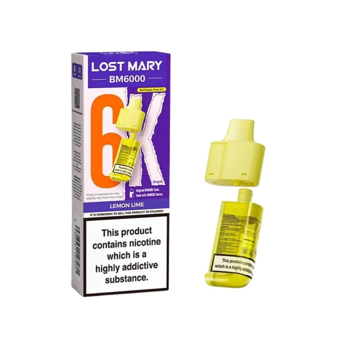 Lost Mary BM6000 Prefilled Pods | Replacement Pods £6.00