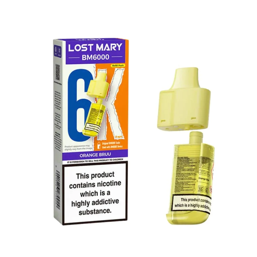 Lost Mary BM6000 Prefilled Pods | Replacement Pods £6.00