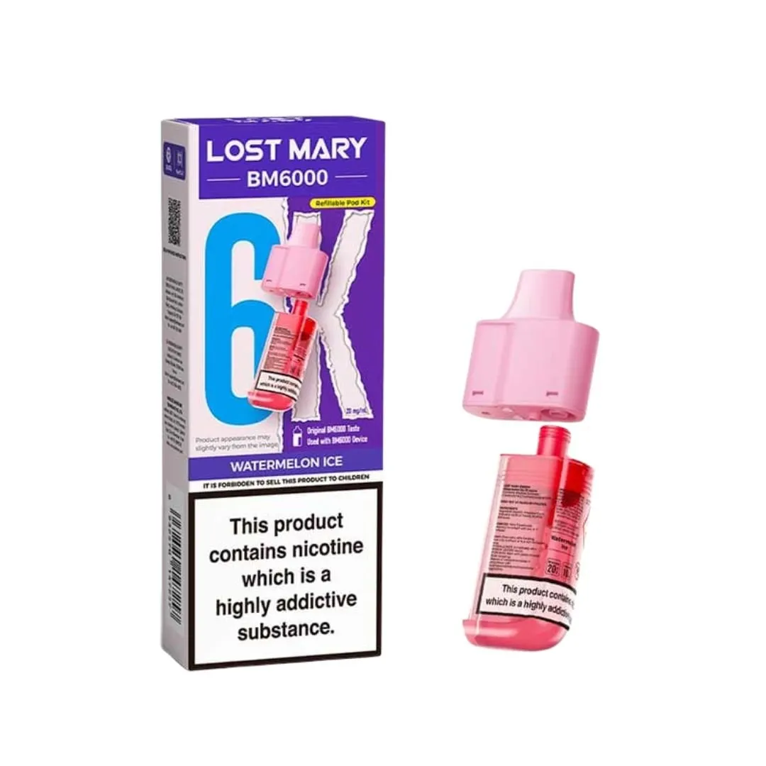 Lost Mary BM6000 Prefilled Pods | Replacement Pods £6.00