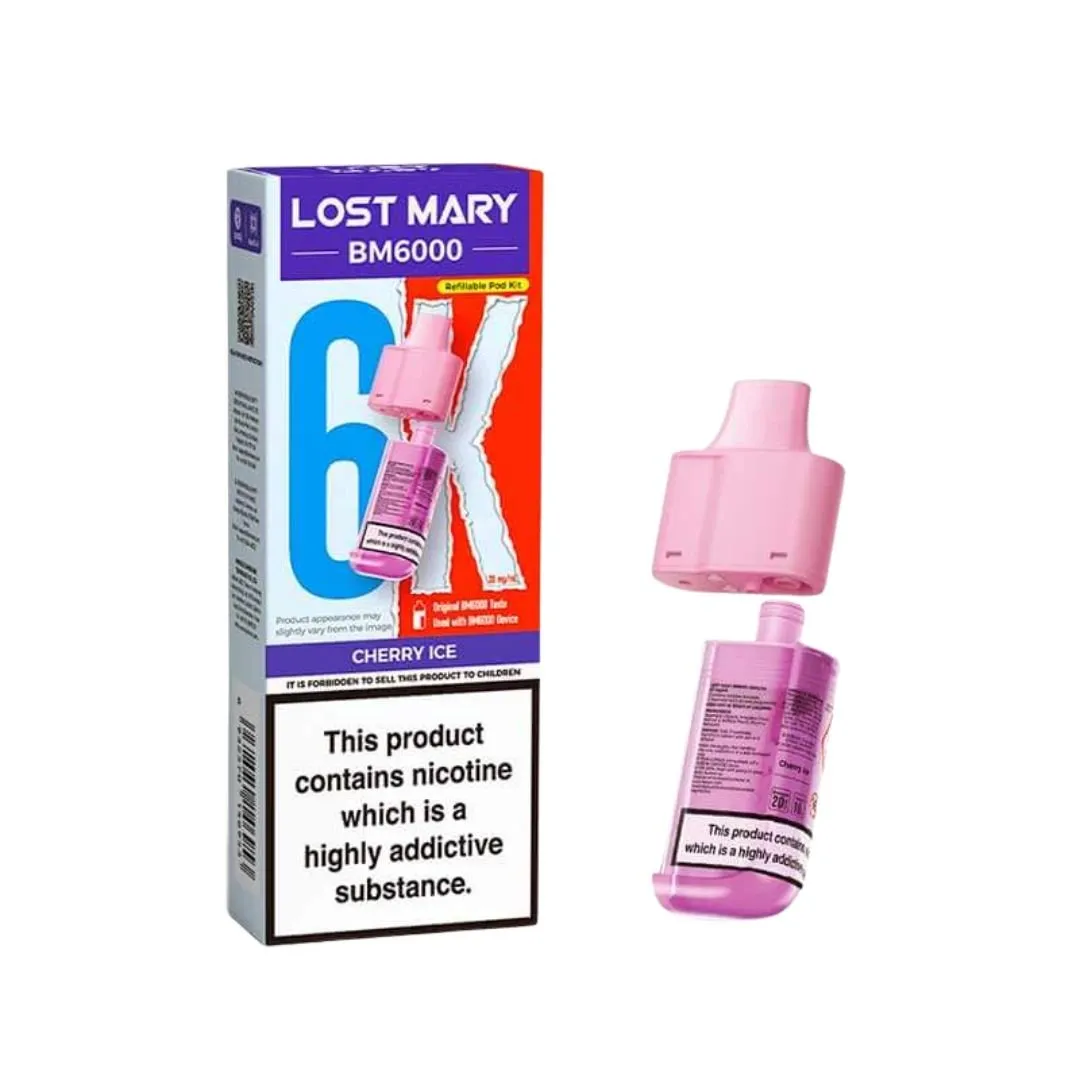Lost Mary BM6000 Prefilled Pods | Replacement Pods £6.00