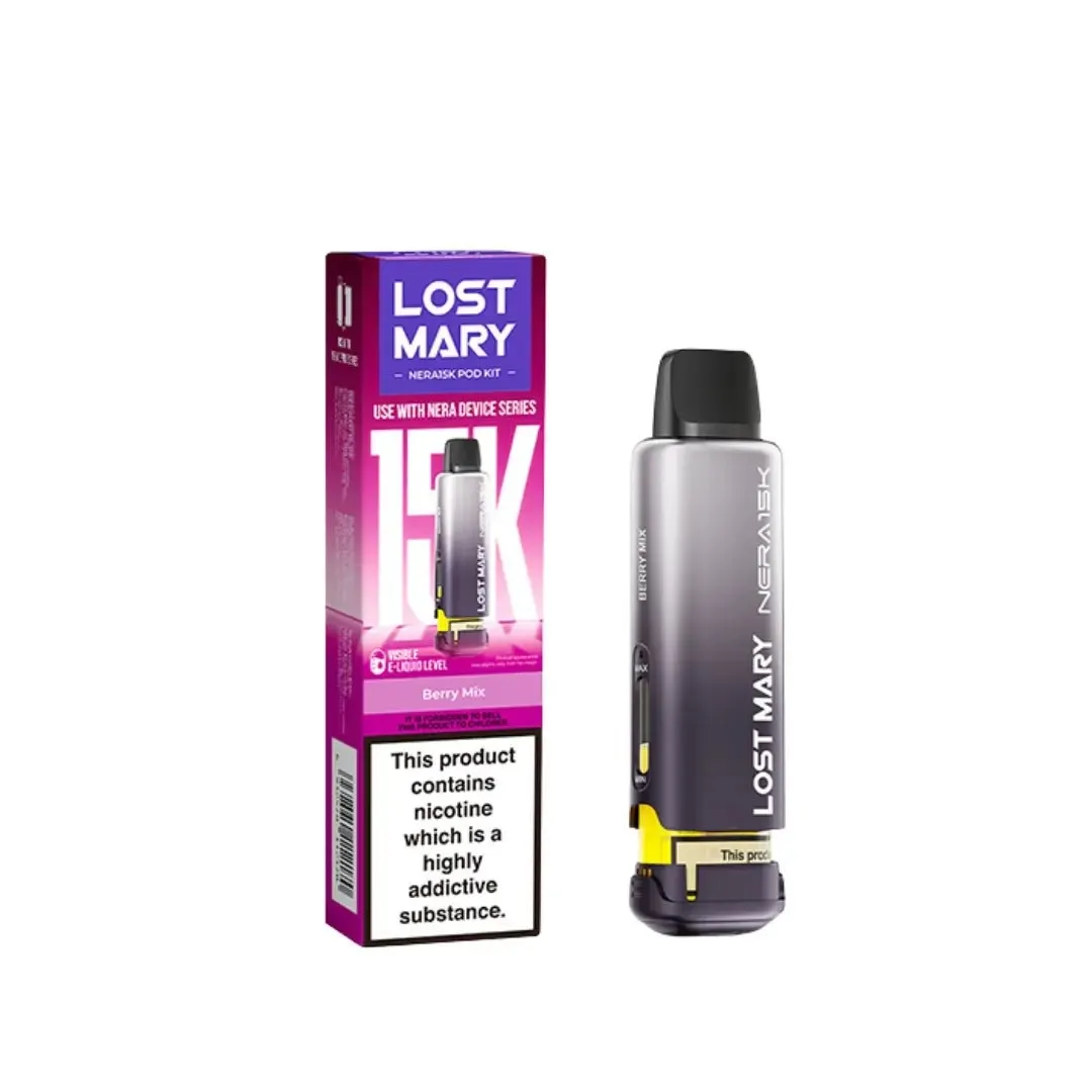 Lost Mary Nera 15k Prefilled Pods - £6.59 At Smoknic