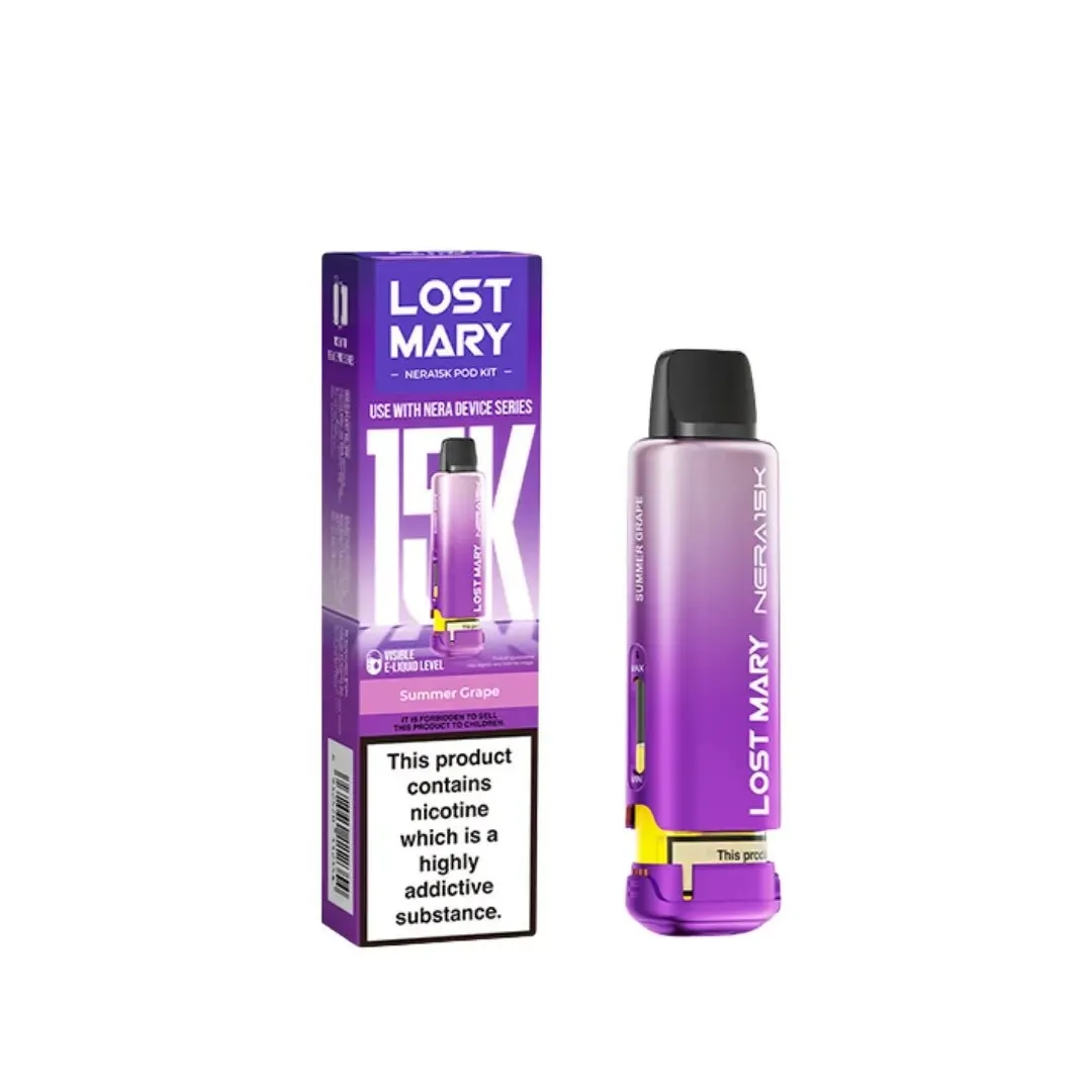 Lost Mary Nera 15k Prefilled Pods - £6.59 At Smoknic