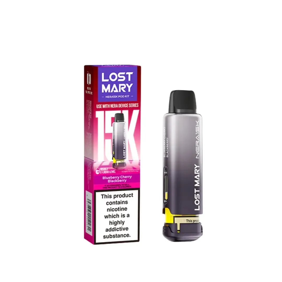 Lost Mary Nera 15k Prefilled Pods - £6.59 At Smoknic