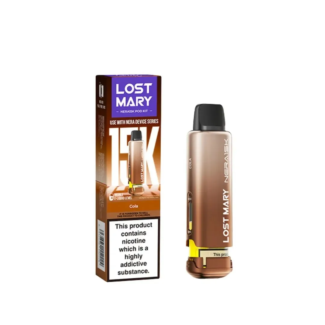 Lost Mary Nera 15k Prefilled Pods - £6.59 At Smoknic