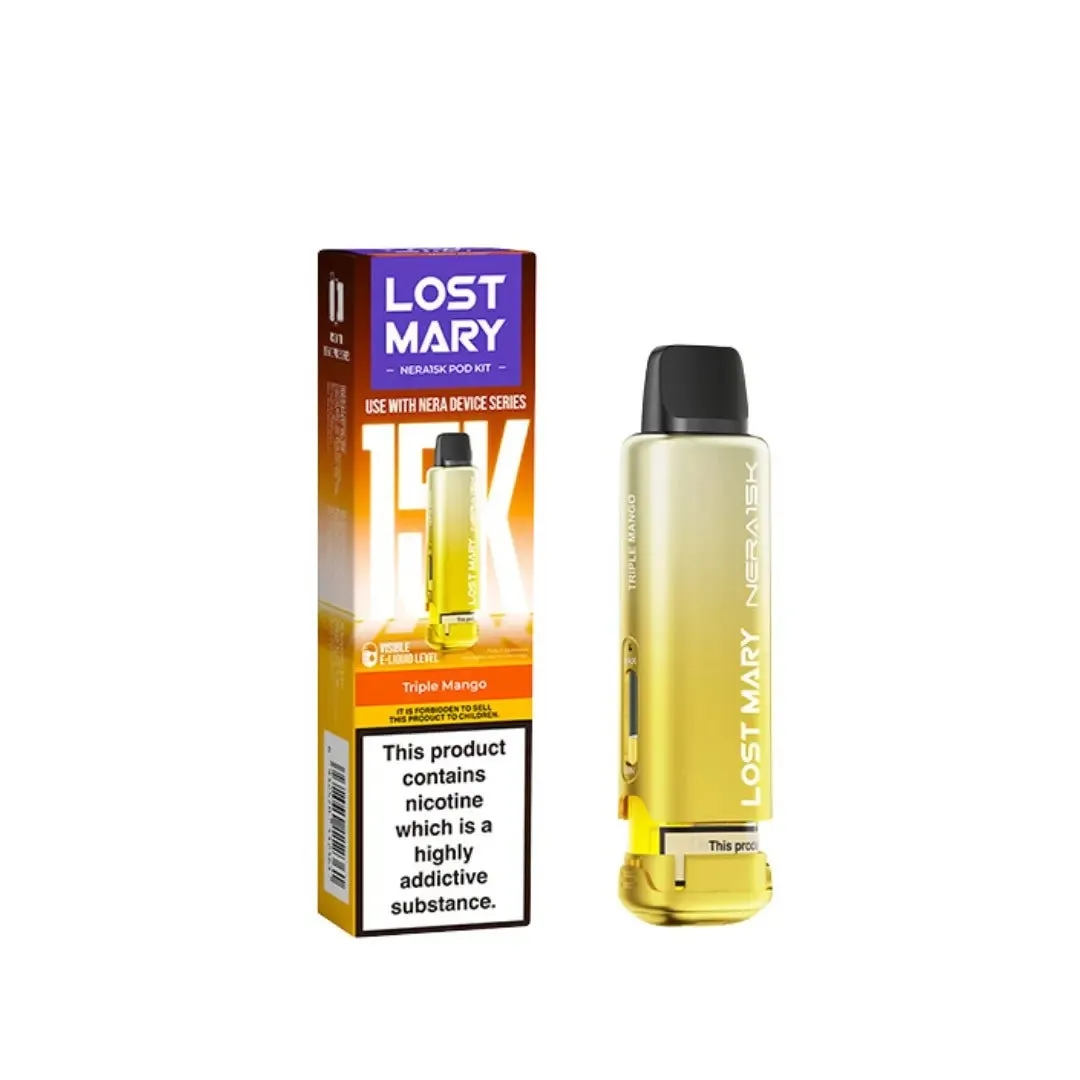 Lost Mary Nera 15k Prefilled Pods - £6.59 At Smoknic