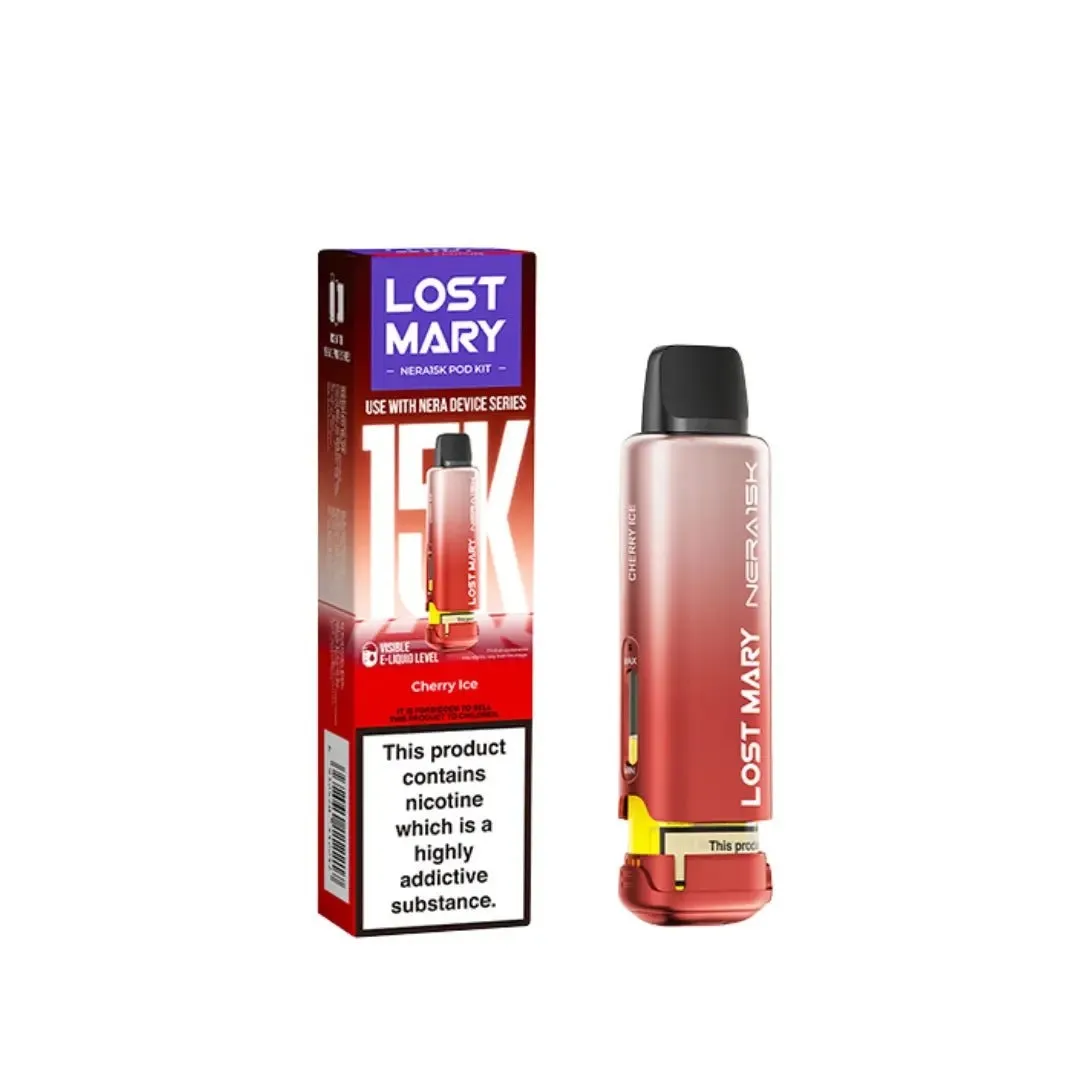 Lost Mary Nera 15k Prefilled Pods - £6.59 At Smoknic