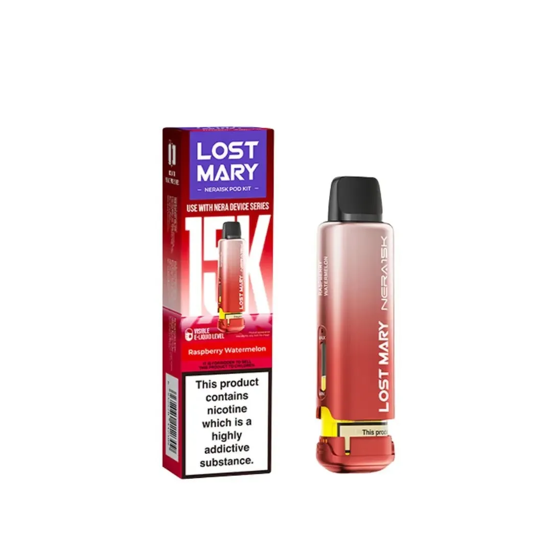 Lost Mary Nera 15k Prefilled Pods - £6.59 At Smoknic