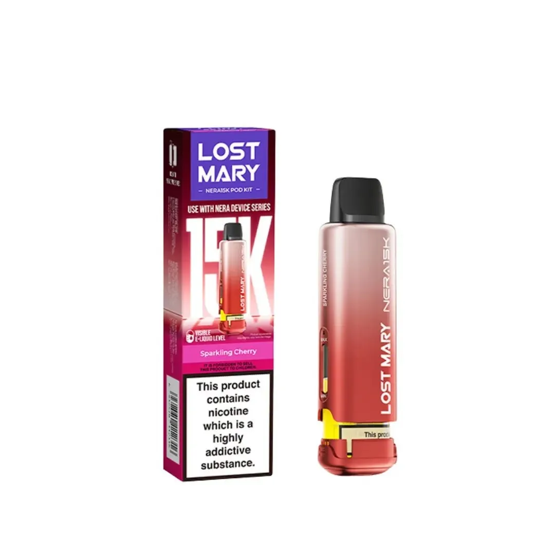 Lost Mary Nera 15k Prefilled Pods - £6.59 At Smoknic