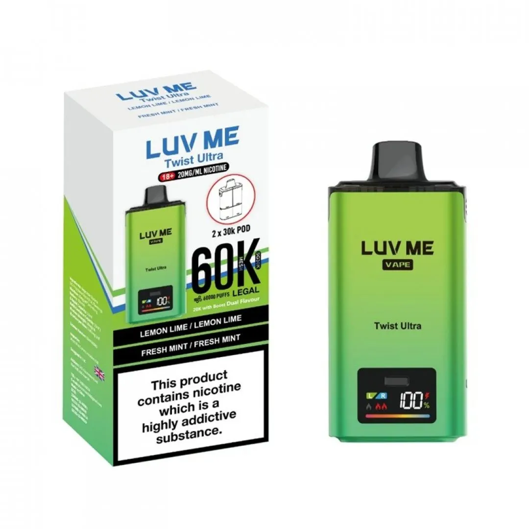 Luv Me 60k Twist Ultra Prefilled Kit | Only In £14.80