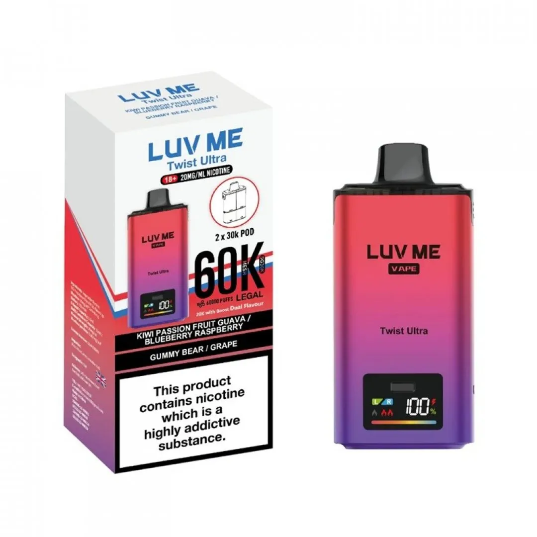 Luv Me 60k Twist Ultra Prefilled Kit | Only In £14.80
