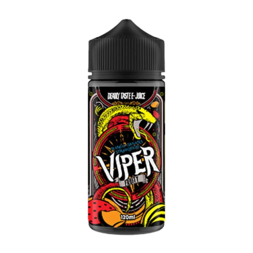 Mango Banana Strawberry by Viper Fruity 120ml E-Liquid