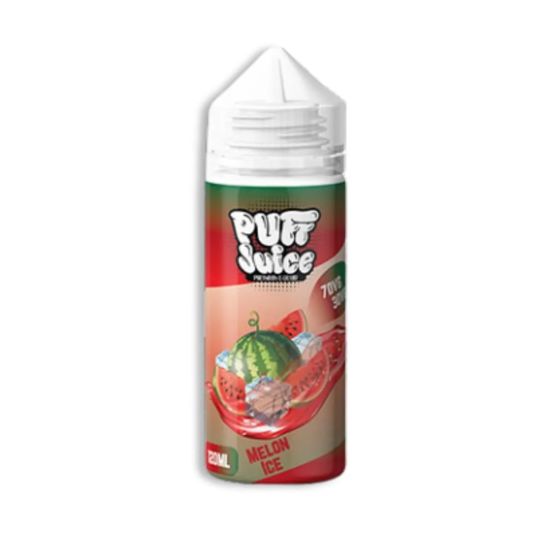 Melon Ice 120ml by Puff Juice 120ml E-Liquid