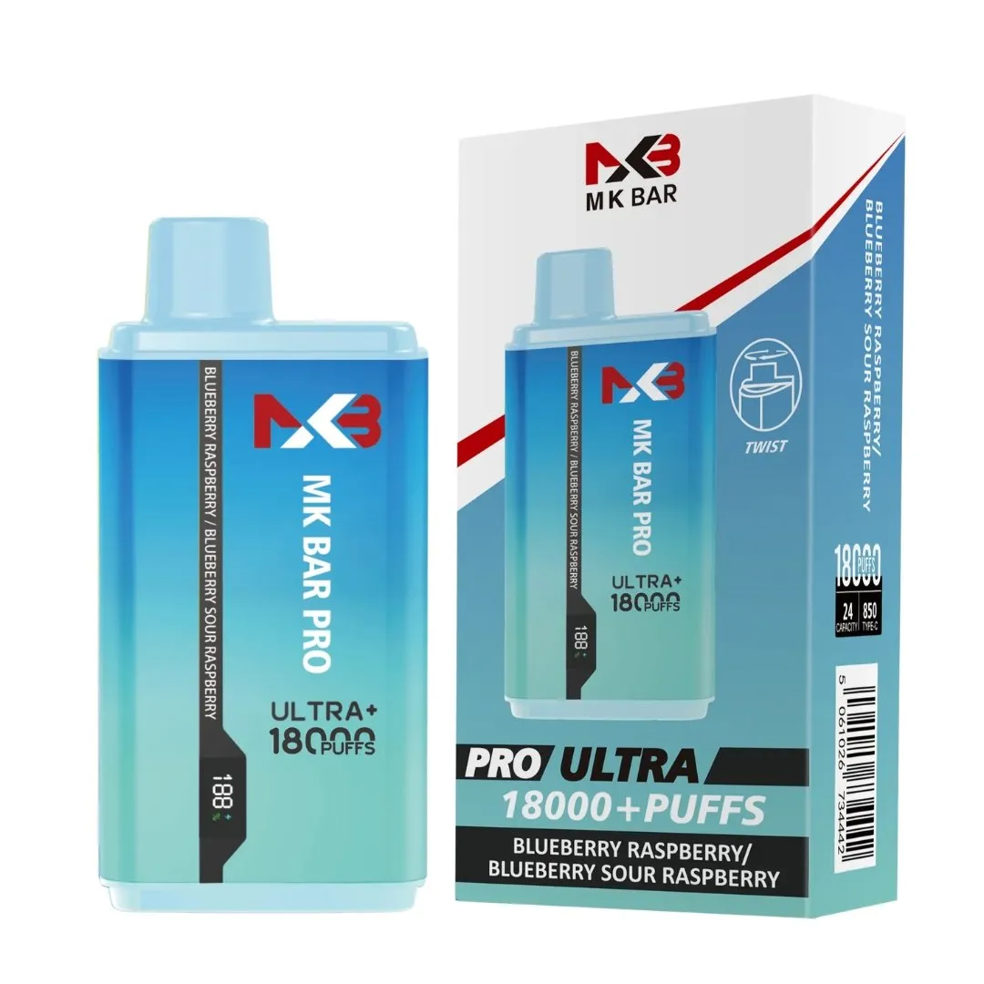 MK Bar Pro Ultra 18000 Puffs Disposables Vape