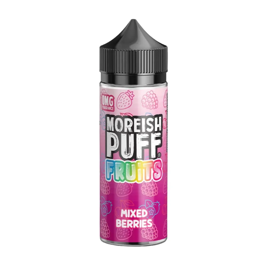 Best Moreish Puff Fruits 100ml Vape E-liquid UK | Buy Now