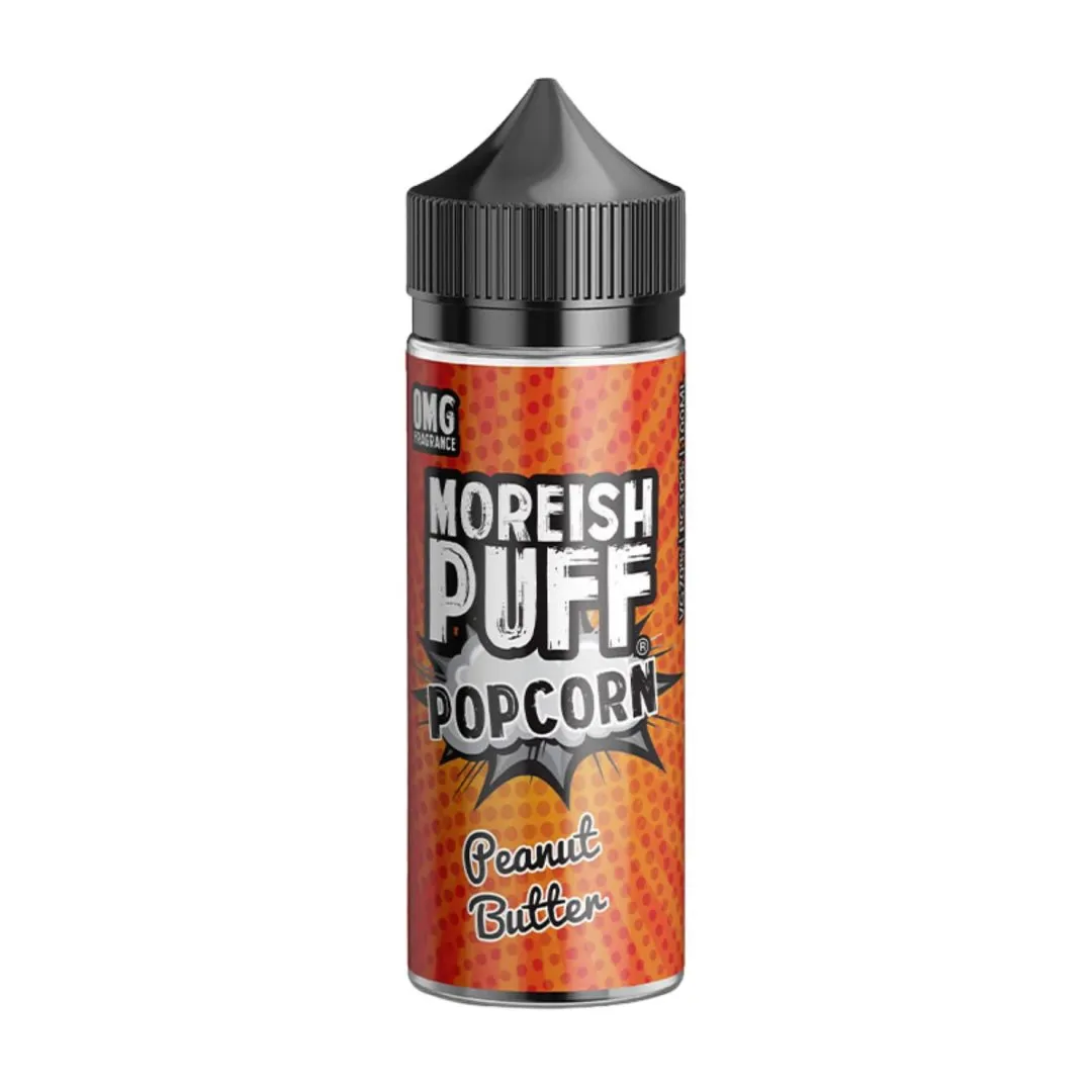 Buy Moreish Puff Pop Corn 100ml Shortfill E-liquid UK