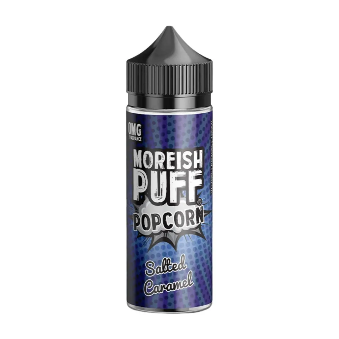 Buy Moreish Puff Pop Corn 100ml Shortfill E-liquid UK
