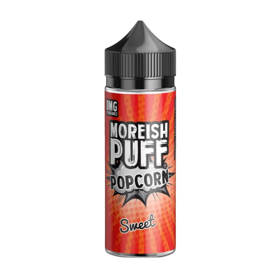 Moreish Puff Pop Corn 100ml Shortfill E-Liquid
