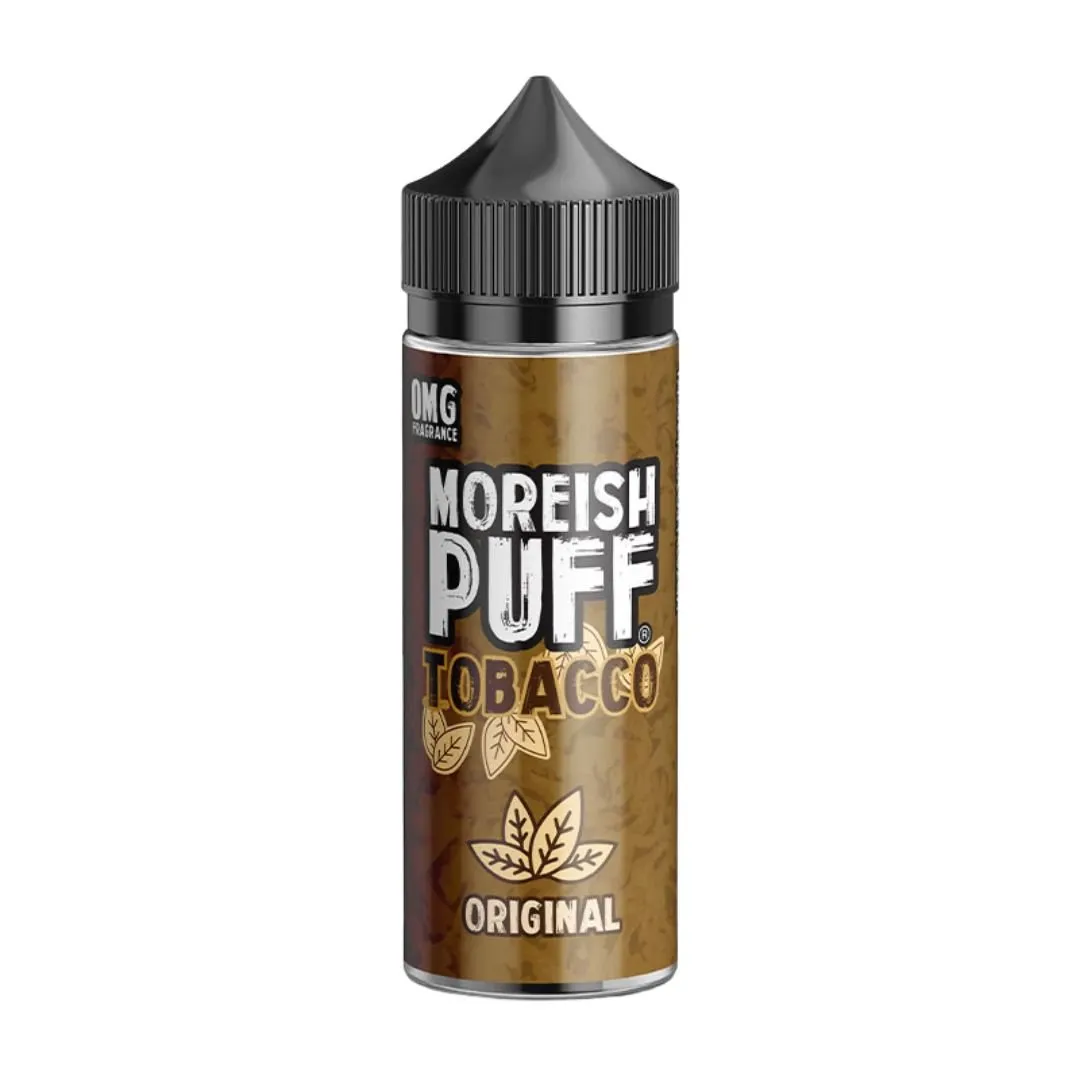 Moreish Puff Tobacco 100ml Shortfill E-Liquid | Buy Now