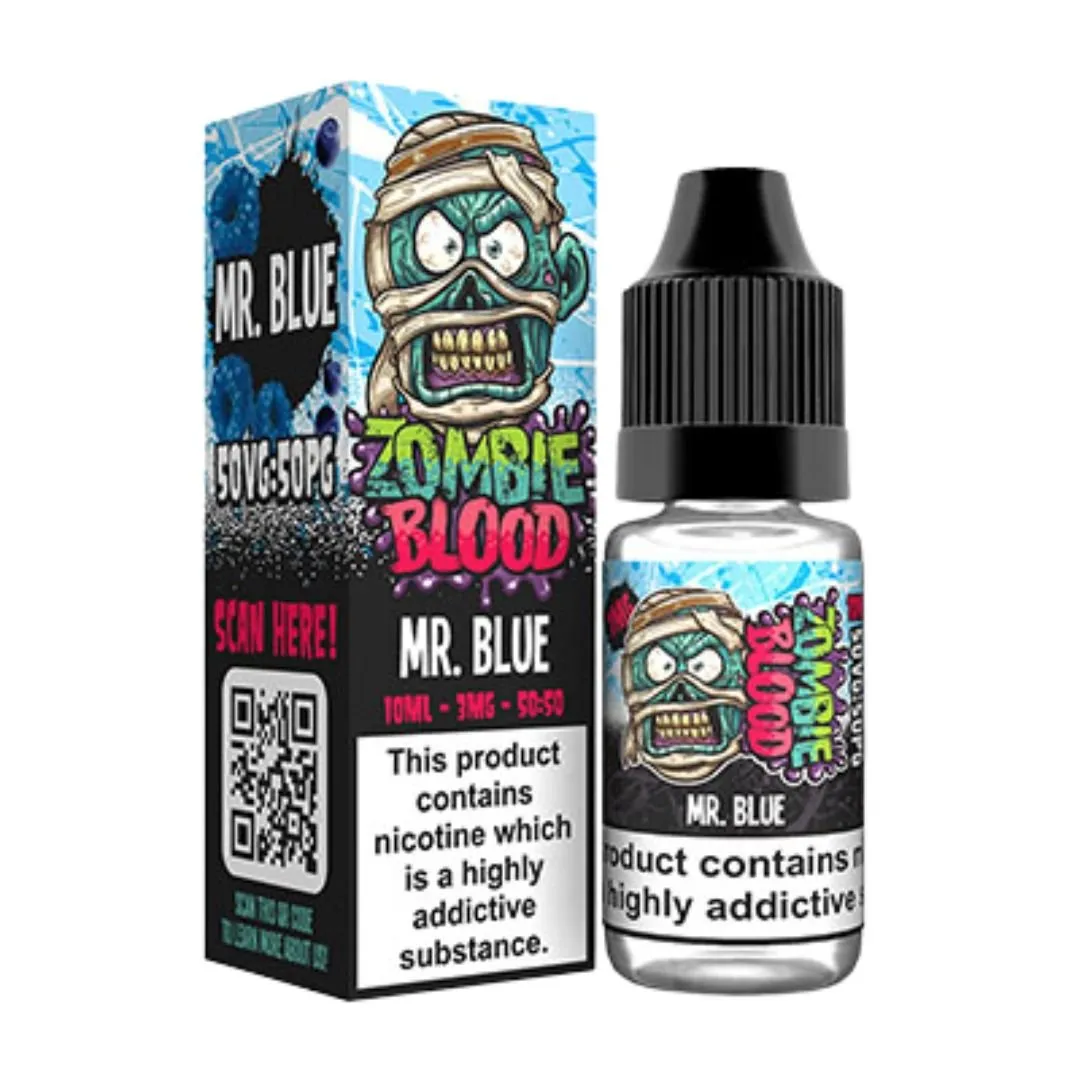 Mr Blue by Zombie Blood 10ml E-Liquid