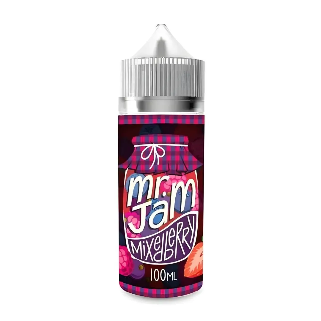Mr Jam 100ml Shortfill E-Liquid - £7.79 Only
