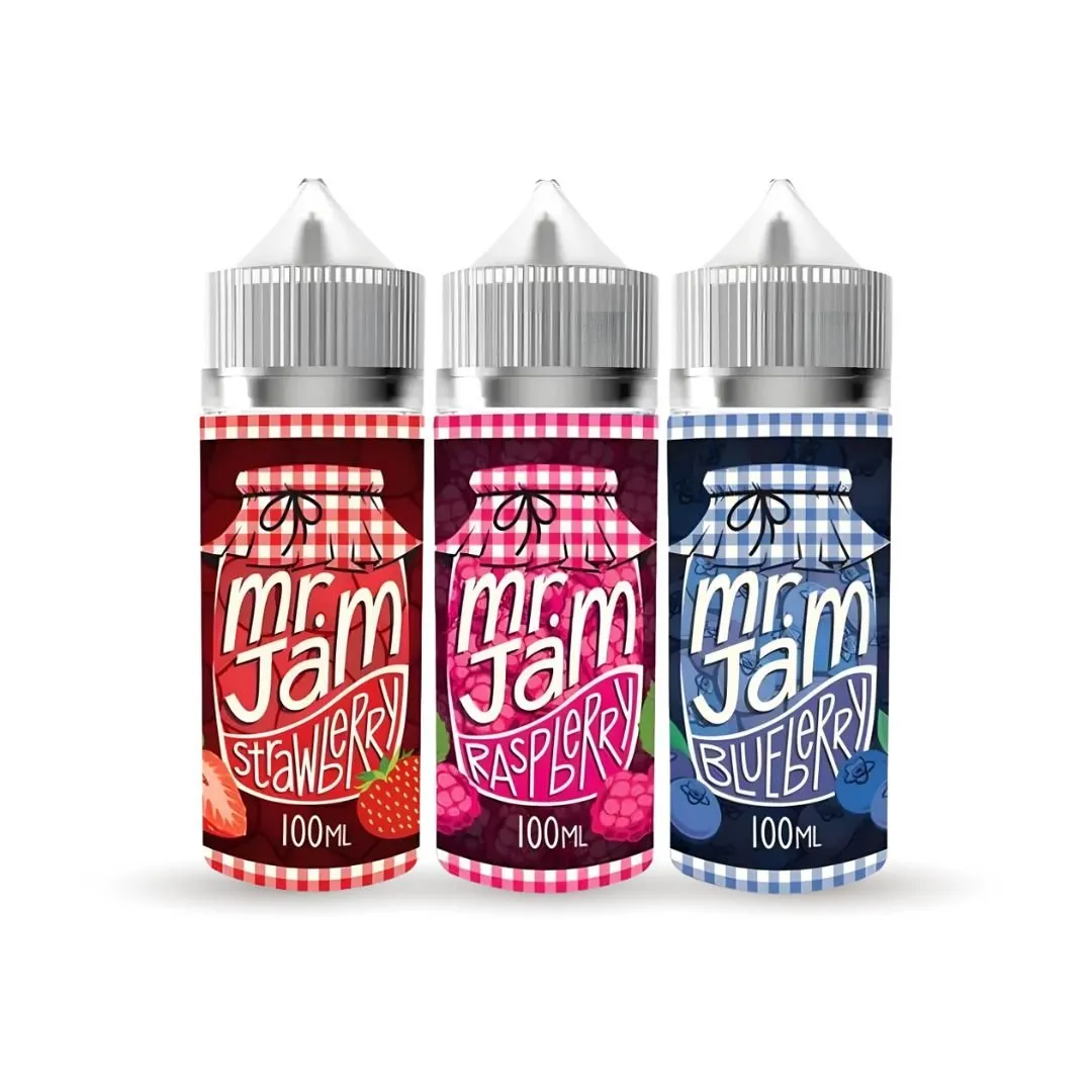 Mr Jam 100ml Shortfill E-Liquid - £7.79 Only