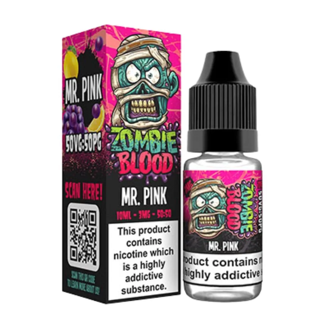 Mr Pink by Zombie Blood 10ml E-Liquid