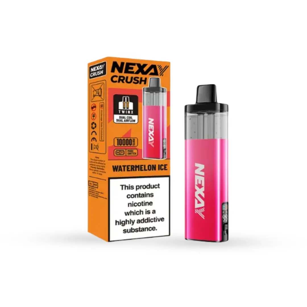 Nexay Crush 10K Puffs Prefilled Pod Vape Kit - Only £8.49
