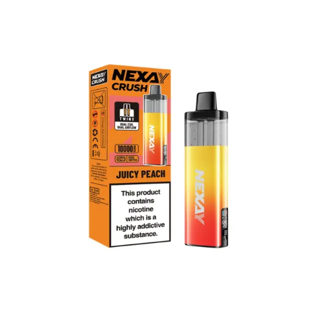 Nexay Crush 10K Puffs Prefilled Pod Vape Kit - Only £8.49