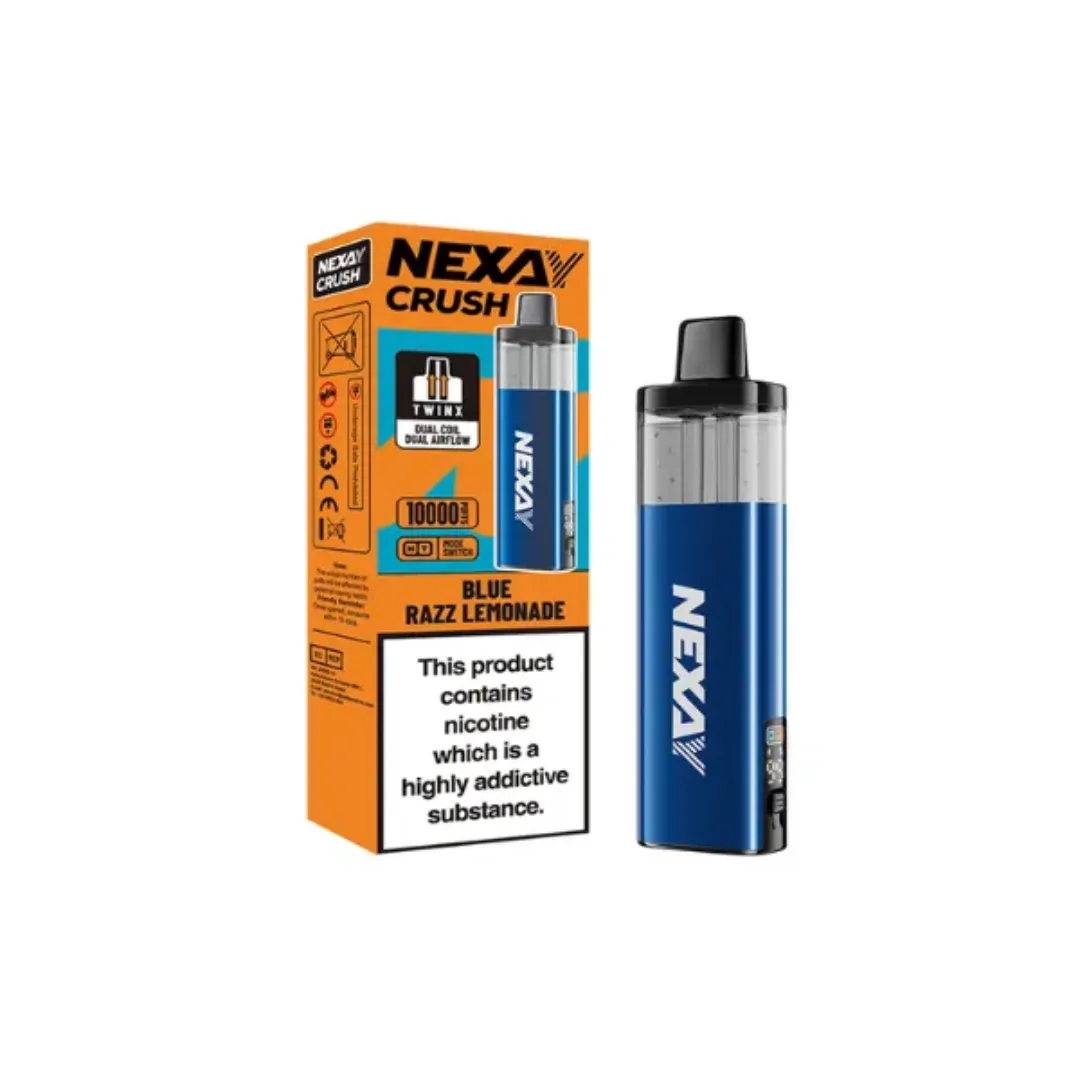 Nexay Crush 10K Puffs Prefilled Pod Vape Kit - Only £8.49