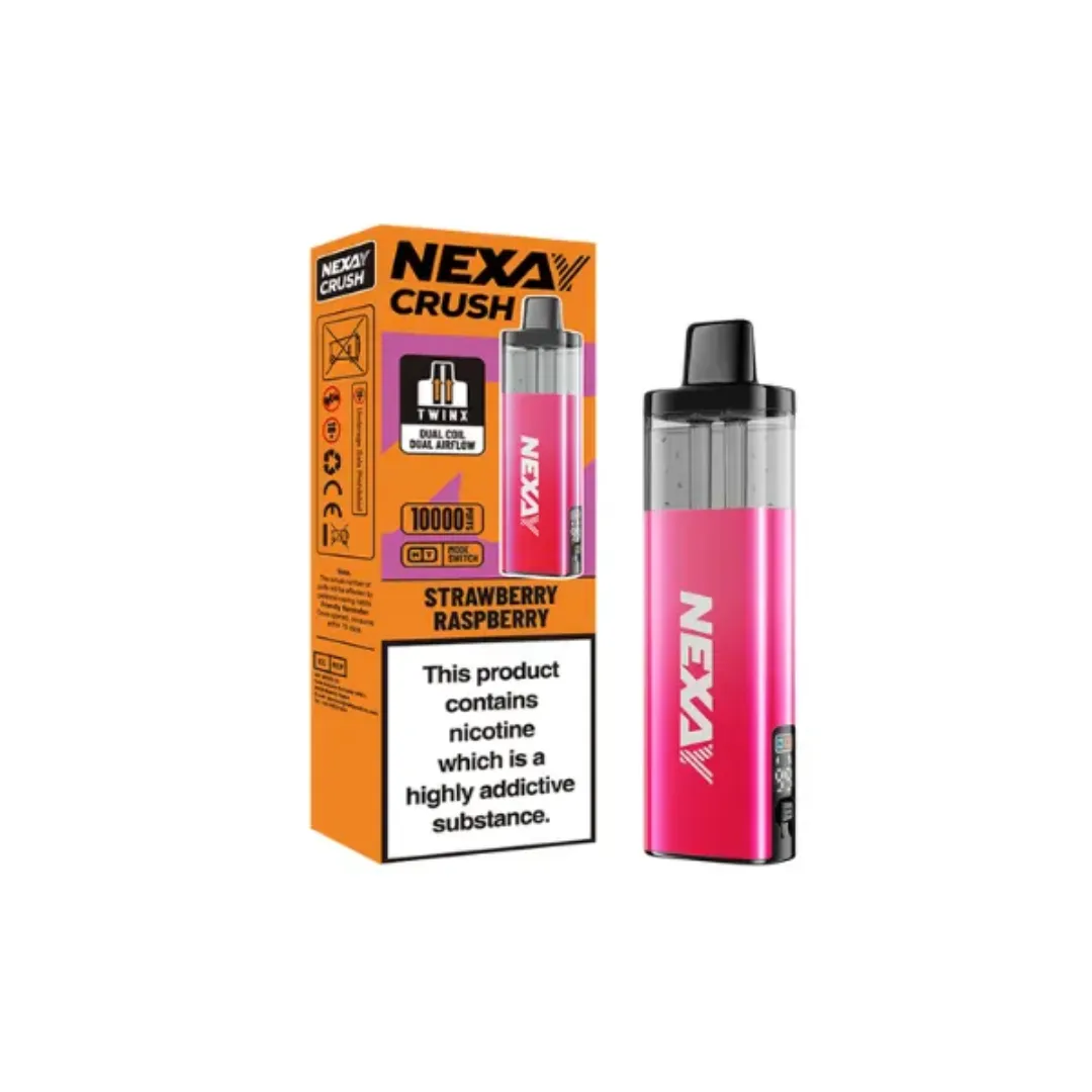 Nexay Crush 10K Puffs Prefilled Pod Vape Kit - Only £8.49