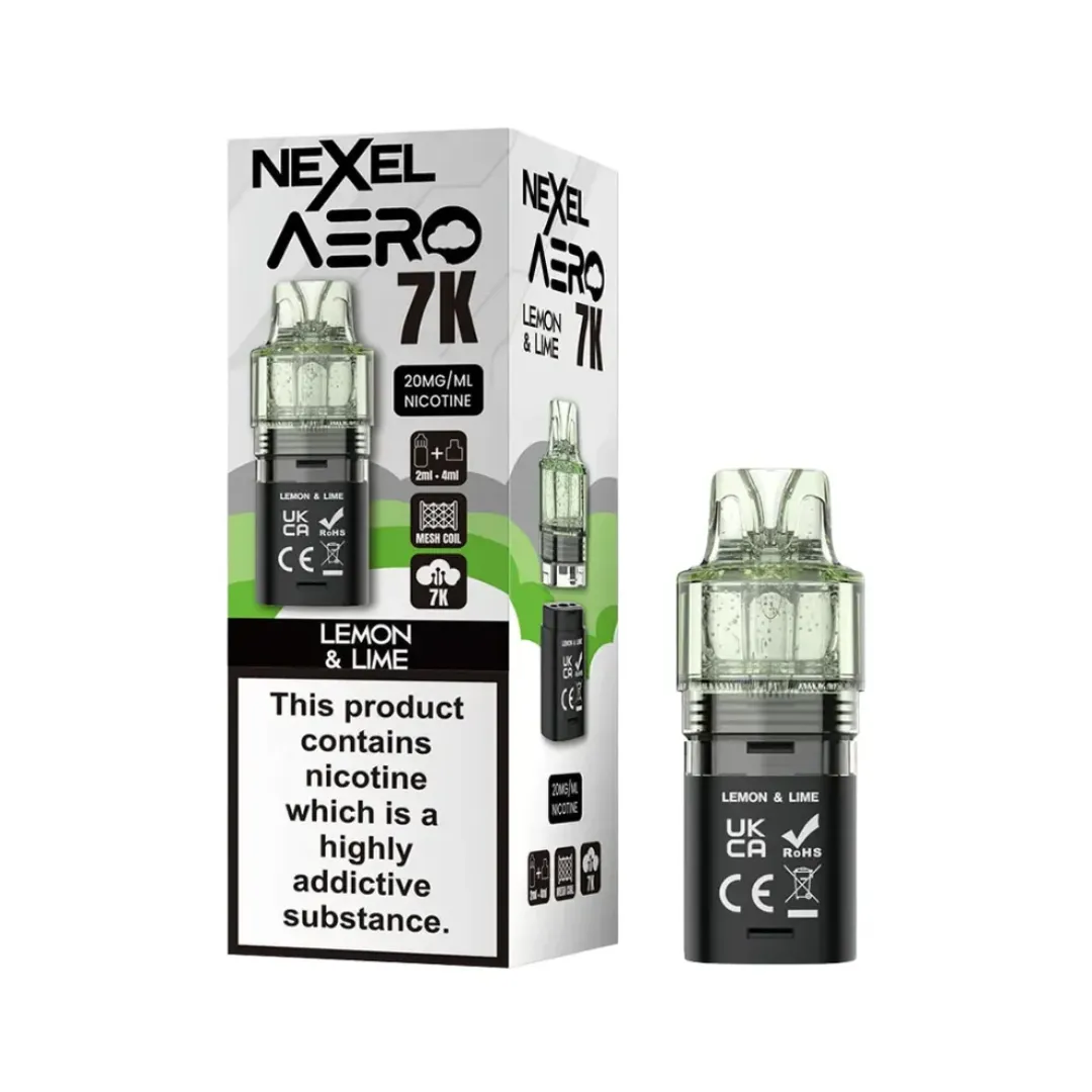 Nexel Aero 7K Prefilled Pod + Refill Container