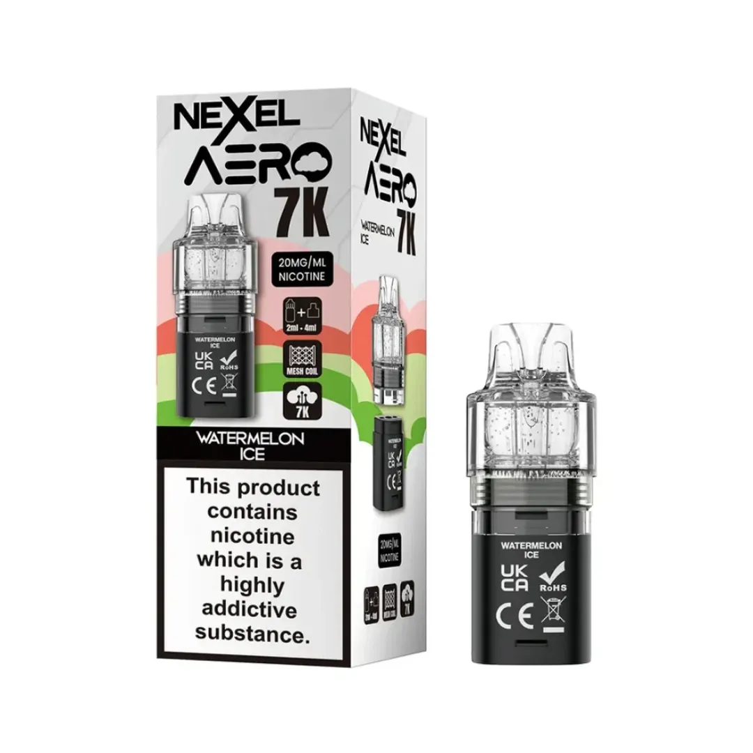 Nexel Aero 7K Prefilled Pod + Refill Container